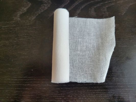 OEM Size Medical Gauze Rolls  Bleached Disposable Bandages  ISO13485 certified