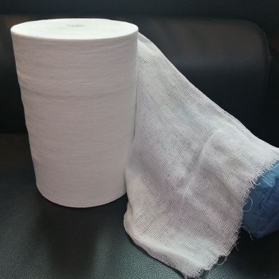 CE Certified Cotton Gauze Roll, 90cm*100yard for Medical Use