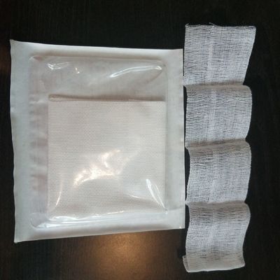 High-quality Cotton Medical Gauze Swab 8cmx8cm for Wound Care and First Aid