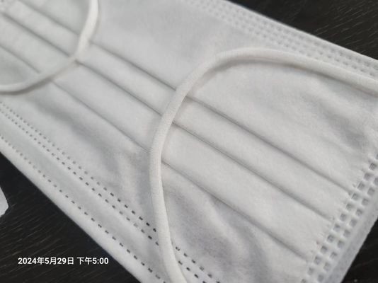 Filtering Efficiency Blue Disposable Surgical Face Mask 3 Ply