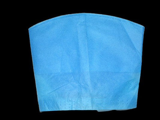 Blue Anti Dust Disposable Medical Caps Non Woven Waterproof Acid Proof