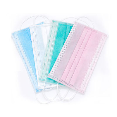 Colorful Doctor Nurse Surgical FDA Disposable Medical Face Mask For Personal Care