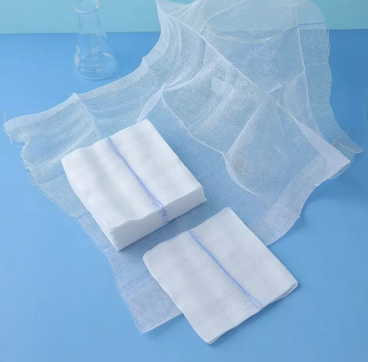 10x10cm 12PLY Gauze Pads Medical Gauze Swabs CE Certified X Ray