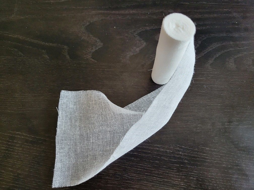 OEM Size Medical Gauze Rolls  Bleached Disposable Bandages  ISO13485 certified